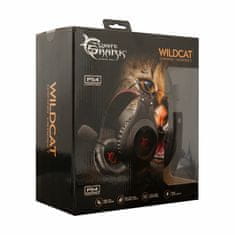 White Shark slušalice + mikrofon crne gaming GH-2041 WILDCAT