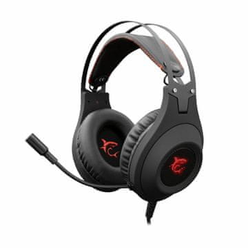 White Shark slušalice + mikrofon crne gaming GH-2041 WILDCAT