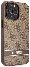Guess GUHCP13LP4SNW maskica za iPhone 13 Pro, smeđa