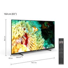 65PUS7607/12 4K UHD LED televizor, Smart TV