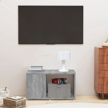 Vidaxl TV ormarić, sivi hrast sonoma, 60x24x32 cm