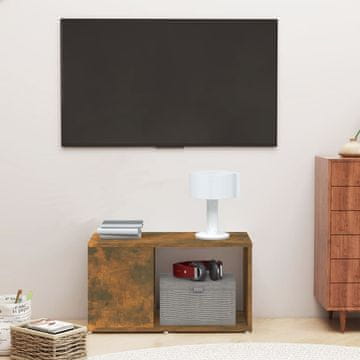 Vidaxl TV stalak dimljeni hrast 60x24x32 cm