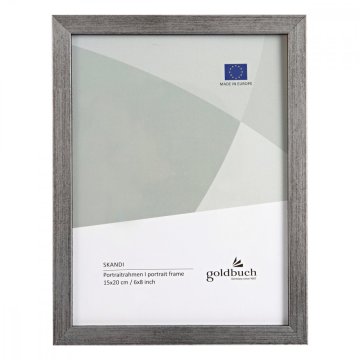 Goldbuch SKANDI okvir drvo 15x20 srebrna