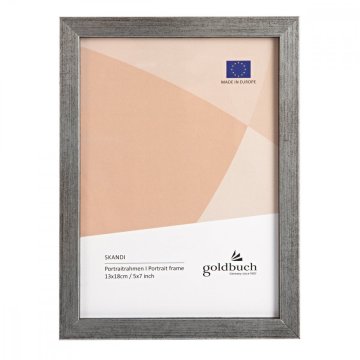 Goldbuch SKANDI okvir drvo 13x18 srebrna