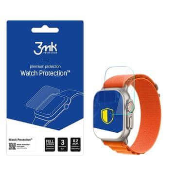 3MK 3Mk Hibridno Staklo Za Zaštitu Ekrana Apple Watch Ultra 1 I 2