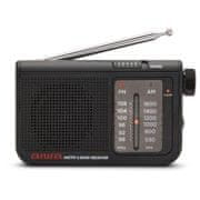 AIWA RS-55/BK FM/AM džepni radio prijemnik, crni