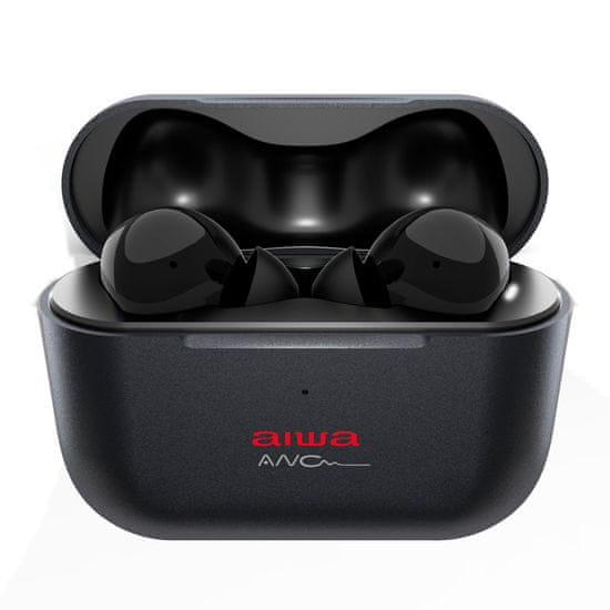 AIWA EBTW-888ANC/BK bežične slušalice, Bluetooth, ANC, crne
