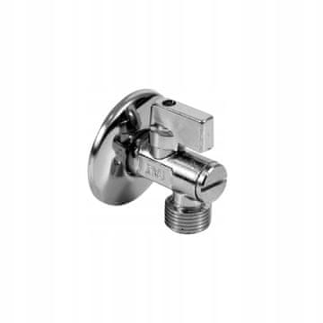 Hydroland Kutni kuglasti ventil s filterom za slavinu i vodokotlić 1/2x3/8"
