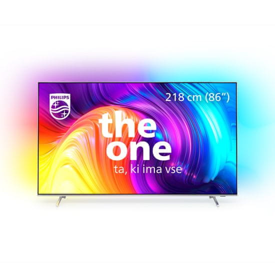 Philips The One 86PUS8807/12 4K UHD LED televizor, AMBILIGHT tv, Android TV, 120 Hz