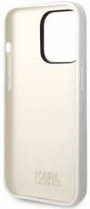 Karl Lagerfeld Choupette maskica za iPhone 14 Pro Max, silikonska, bijela (KLHCP14XSSKCW)