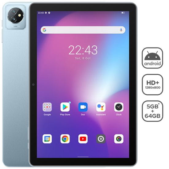 Blackview TAB 7 10.1 tablet, Wi-Fi, 3-5GB+32GB, Twilight Blue