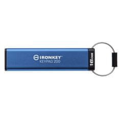 Kingston IronKey IKKP200 USB ključ, 3.2, 16 GB