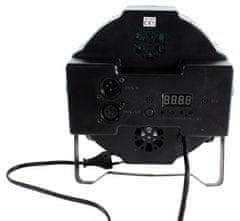 aptel Disco Pair LCD 18 RGB LED reflektor DMX i zvuk na 18W