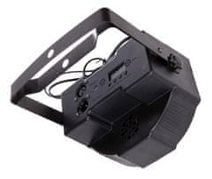 aptel Disco Pair LCD 18 RGB LED reflektor DMX i zvuk na 18W