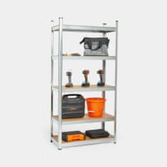 VonHaus 5-etažni pocinčani stalak, 1,8 m (3500226)