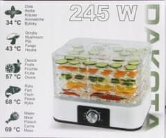 MAR-POL Sušara za gljive, voće i povrće do 70°C pravokutna - 5 sušara