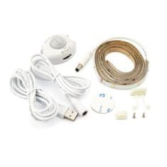 Muller-Licht Set LED traka 120cm bijela 3000K IP44 USB + senzor pokreta