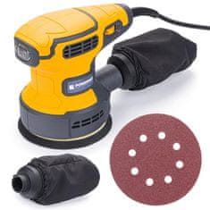 Powermat 125 mm rotacijska ekscentrična brusilica 1100W s torbom