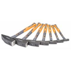 Powermat Set od 7 bravarskih čekića do 2KG - ručka od fiberglasa