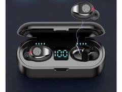 Malatec 2V1 Bluetooth bežične slušalice i napajanja Bank LCD
