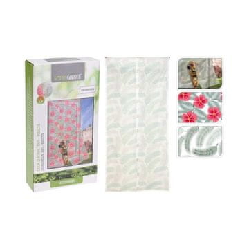 ProGarden Mreža protiv insekata za vrata KO-529001750 magnetski cvijet 220 x 100 cm cvijeće