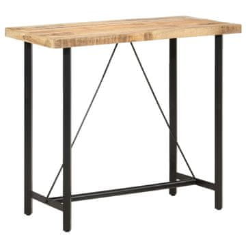 Vidaxl Barski stol 120x58x107 cm Sirovo drvo manga