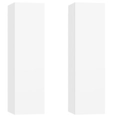 Vidaxl TV ormarići 2 kom bijeli 30,5 x 30 x 110 cm konstruirano drvo