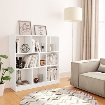 Vidaxl Polica za knjige, 97,5 x 29,5 x 100 cm, materijal na bazi drveta