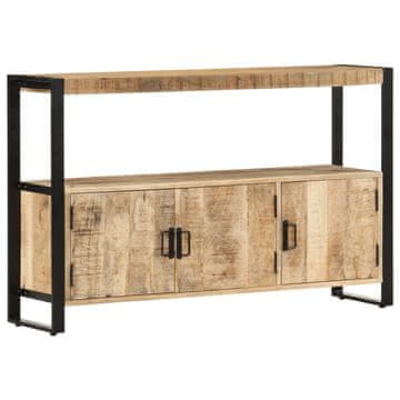 Vidaxl Bočni ormarić 120x30x75 cm Masivno drvo manga