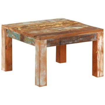 Vidaxl Klub stolić, 55x55x35 cm, Masivno reciklirano drvo