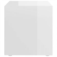 Vidaxl TV ormarići 4 kom sjajni bijeli 37x35x37 cm konstruirano drvo