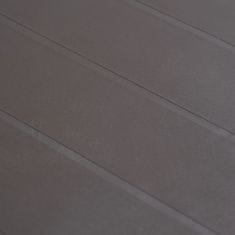 Vidaxl Vrtni stol smeđi 150 x 90 x 72 cm plastika s izgledom ratana