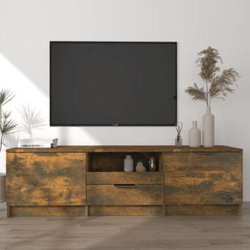 Vidaxl TV stalak dimljeni hrast 140x35x40 cm