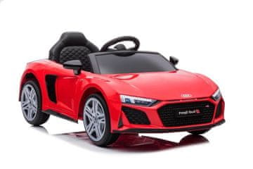 Lean-toys Audi R8 Lift A300 USB koža i mekani kotači + daljinski 2x45W