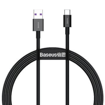 BASEUS Kabel USB do USB-C Superior Series, 66W, 1m (crn)