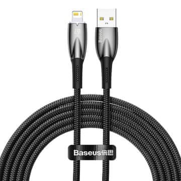 BASEUS Kabel USB do Lightning Glimmer, 2.4A, 2m (crni)