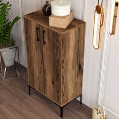 Woody Fashion Ormar za cipele, Prag - Walnut