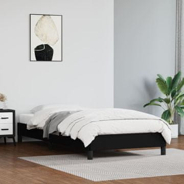 Vidaxl Okvir za krevet crni 90x200 cm umjetna koža
