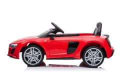 Lean-toys Audi R8 Lift A300 USB koža i mekani kotači + daljinski 2x45W