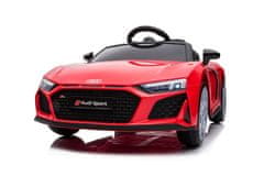 Lean-toys Audi R8 Lift A300 USB koža i mekani kotači + daljinski 2x45W