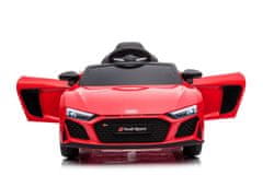 Lean-toys Audi R8 Lift A300 USB koža i mekani kotači + daljinski 2x45W