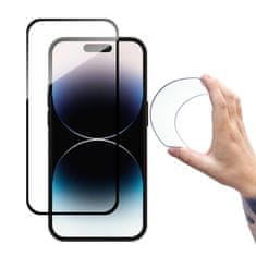 MG Full Cover Flexi Nano zaštitno staklo za iPhone 14 Pro Max, crno