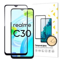 MG Full Glue zaštitno staklo za Realme C30 / Realme Narzo 50i Prime, crno