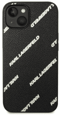 Karl Lagerfeld maska ​​za iPhone 14, koža, crna (KLHCP14SPGMLKFK)
