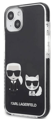 Karl Lagerfeld Karl and Choupette maska ​​za iPhone 13, crna (KLHCP13MTPEKCK)