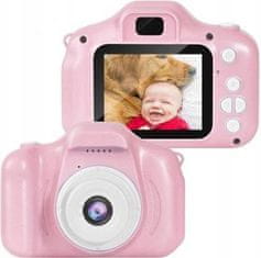 Dexxer Dječji digitalni fotoaparat LCD SD 450mah Roza