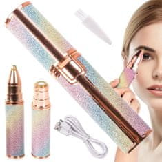 Verkgroup 2 u 1 baterija. epilator za uklanjanje dlačica s LED lampom