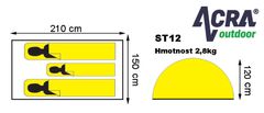 ACRAsport Turistički šator za 2 osobe ST12