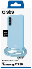 SBS maskica za Galaxy A13 5G, s vrpcom, plava