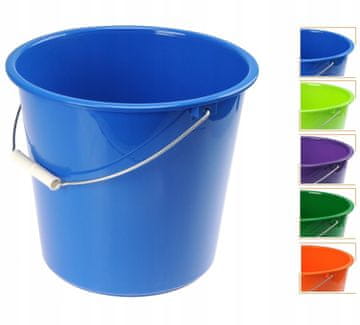 Ravi Plastična kućna kanta 10l višebojna